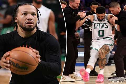 Jalen Brunson sees larger blow that comes with Jayson Tatum’s Achilles injury