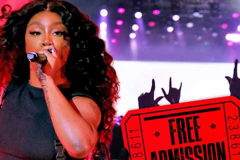 SZA Gives Free Pit Tickets to Fan, Shouts Him Out Onstage
