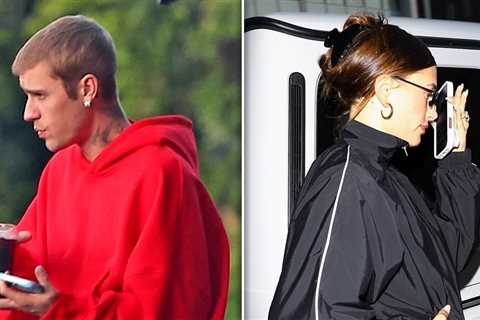 Justin and Hailey Bieber Step Out Separately Amid News of Financial Woes