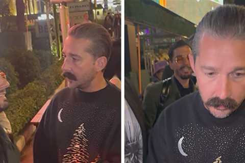 Shia LaBeouf Has Tense Moment With Obnoxious Fans at Cannes, on Camera