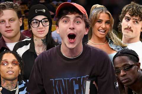 Young Hollywood Stars Become NBA Stans!