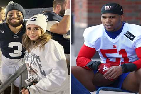 Giants’ Abdul Carter heartbroken by tragic ATV crash that killed ex-Penn State teammate’s girlfriend