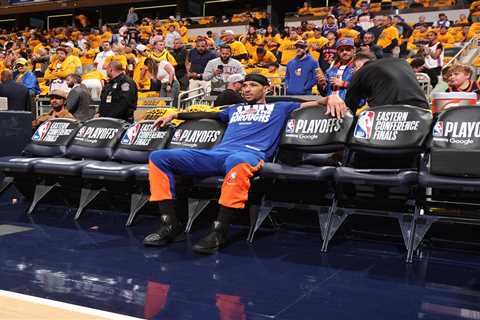 Josh Hart begins Game 4 on bench as Knicks stick with reconfigured lineup