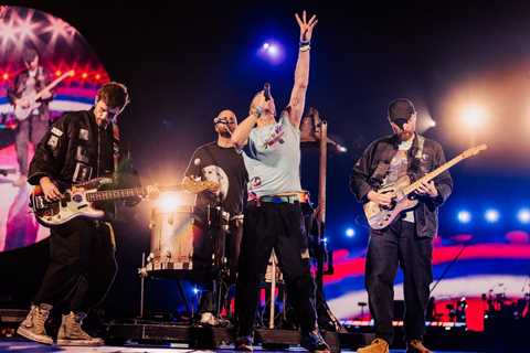 Coldplay Is Back on Top for April’s Boxscore Report With $67.4 Million Earned