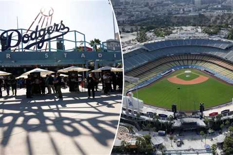 Yankees fan says he was hit with falling concrete during Dodgers game in stunning scene
