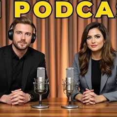 How to Create AI Podcast Video For Faceless YouTube Channel AI Talking Avatar
