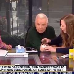Unforeseen Discovery: TV Host Confronts Skin Cancer Diagnosis Live
