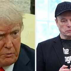 Donald Trump Explained Why Elon Musk Is Mad At Him, And Elon's Response Back Is TOO MUCH
