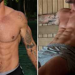 Guess the Sauna Star Breakin' a Sweat!