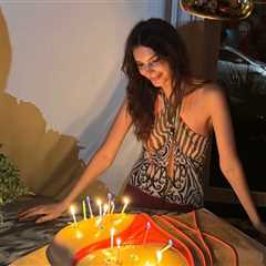 Emily Ratajkowski Celebrates 34th Birthday With 'Cake-Themed' Bash