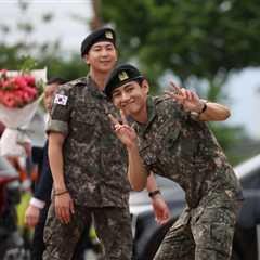 BTS’ RM and V Discharged Following South Korean Military Service