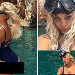 Bebe Rexha's Curves in Croatia ... 'In the Name of Love'