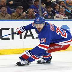 Rangers continuing Chris Kreider trade talks with Ducks as Chris Drury breaks up the core