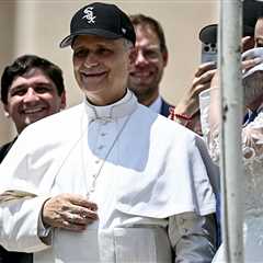Pope Leo XIV Rocks White Sox Hat At Vatican