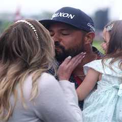 J.J. Spaun shares adorable moments with daughters, wife after US Open win on Father’s Day