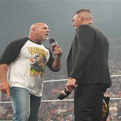 Goldberg’s WWE retirement ride is about more than him as AEW battle revs up