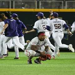 LSU clinches spot in College World Series final after Arkansas botches game in most brutal fashion