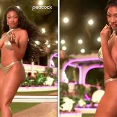 Megan Thee Stallion Flaunts Insane Body on 'Love Island,' Hosts Twerk-Off