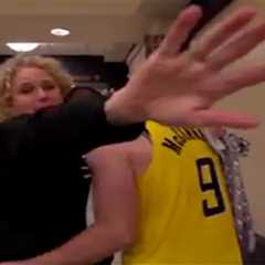 Pacers staffer tells ESPN cameras to back off heartbroken TJ McConnell in gutting NBA Finals scene