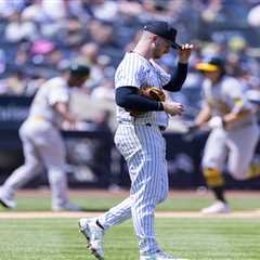 Yankees’ offense completely disappears in ugly shutout loss to A’s