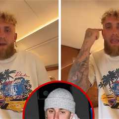 Jake Paul Channels Justin Bieber On Private Jet After Beating Chavez Jr.