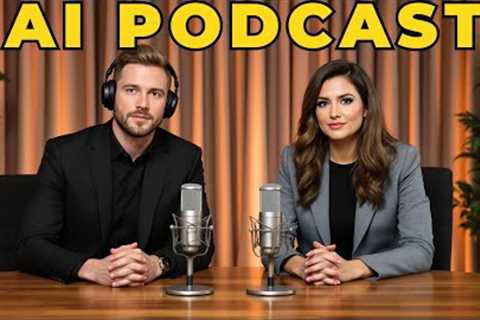 How to Create AI Podcast Video For Faceless YouTube Channel AI Talking Avatar