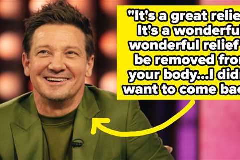 Jeremy Renner, Jamie Foxx, Ozzy Osbourne — And 8 Other Celebs Who've Discussed Their Experiences Of ..