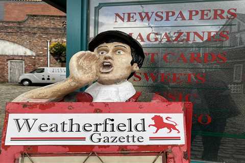 Hold Up - That Dead Corrie Character Just Came Back (Sort Of)