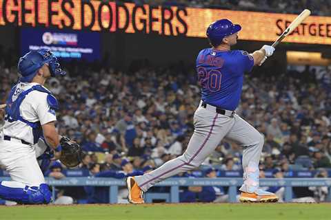 Pete Alonso belts two homers as Mets roll past rival Dodgers