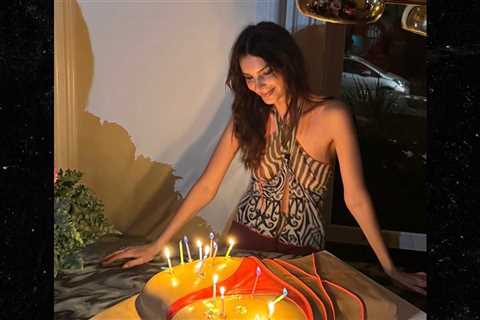 Emily Ratajkowski Celebrates 34th Birthday With 'Cake-Themed' Bash