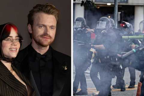 Billie Eilish’s Brother, Finneas, Revealed He Was “Tear Gassed Almost Immediately” While Attending..