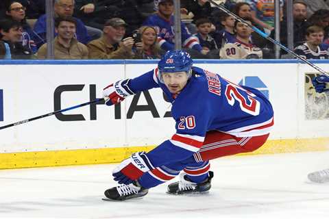 Rangers continuing Chris Kreider trade talks with Ducks as Chris Drury breaks up the core
