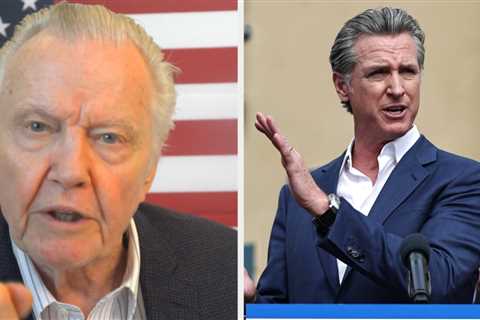 Gavin Newsom's Staff Just Destroyed Jon Voight's Rant With A Single Simpsons Picture