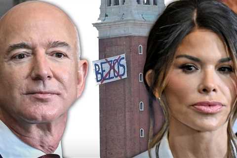 Venice Locals Protest Jeff Bezos & Lauren Sanchez's Upcoming Wedding
