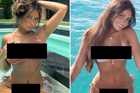 TikToker Gabriela Moura's Hottest Bikini Pictures