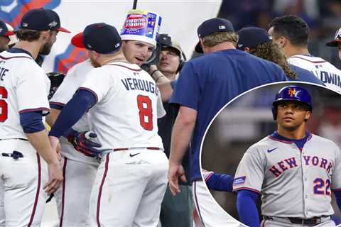 Mets blow late lead in crushing 10-inning loss to Braves for fourth straight defeat