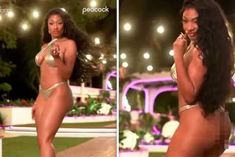 Megan Thee Stallion Flaunts Insane Body on 'Love Island,' Hosts Twerk-Off