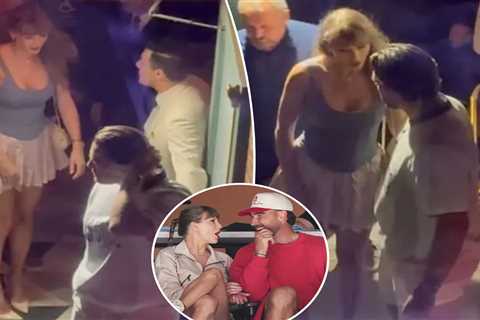 Travis Kelce, Taylor Swift captured enjoying surprise date night at trendy NYC restaurant