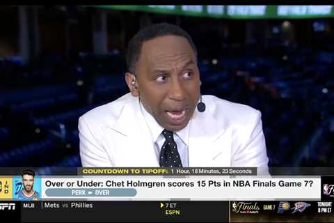 Stephen A. Smith’s nonstop screaming turned fans off before Game 7 even began
