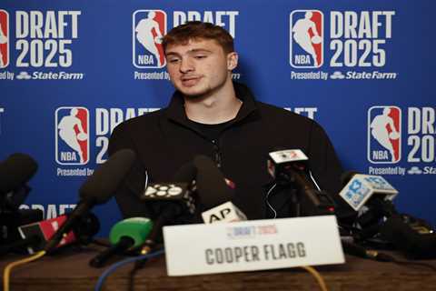 Cooper Flagg fulfills his NBA destiny as Mavericks’ No. 1 pick