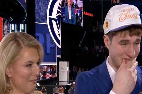 This was the ‘most emotional’ NBA Draft — and first-rounder Liam McNeeley’s family stood out