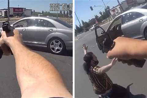 Fresno Cop Empties 2 Clips Into Suspect's Vehicle, Body Cam Footage Shows
