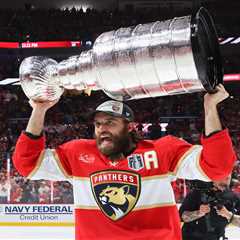 Panthers manage to re-sign Brad Marchand, Aaron Ekblad after Stanley Cup triumph