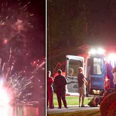 Wild Firework Show Explosion Seen on Video, Injures Several