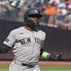 Yankees’ Jazz Chisholm out of lineup for Subway Series finale with shoulder issue