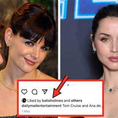 Um, Tom Cruise’s Ex-Wife Katie Holmes Liked A Telling Instagram Post About His Rumored Relationship ..