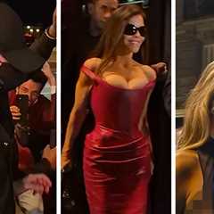Leonardo DiCaprio, Lauren Sanchez & Brooks Nader Leave Swanky French Restaurant