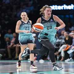 Sabrina Ionescu’s big night carries Liberty to victory over Aces