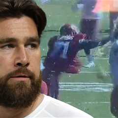 Travis Kelce Helps Break Up Fistfight At Chiefs Training Camp