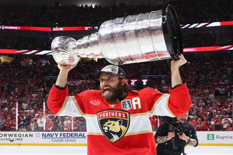 Panthers manage to re-sign Brad Marchand, Aaron Ekblad after Stanley Cup triumph